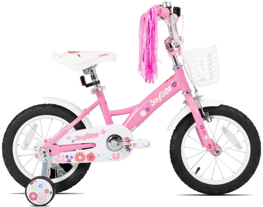 Kinderfiets voor Meisjes 12 Inch met Stabilisatie Roze