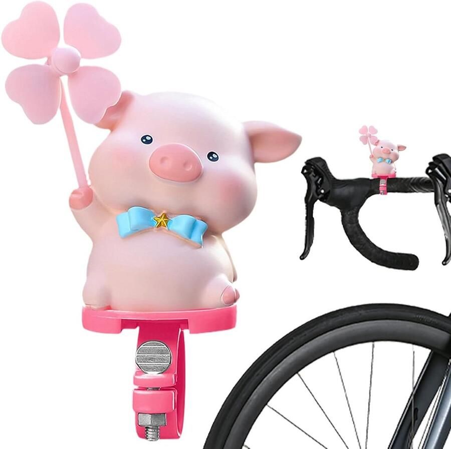 Kinderfiets Windmolen Stuurdecoratie Dier Fiets Plezier Draaiend Dierdesign Compact Formaat Niet gespecificeerd