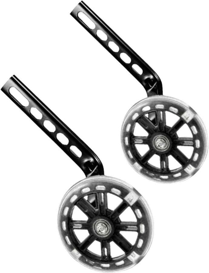 Kinderfiets Zijwielen Hulpwielen Leren Fietsen Knipperende Wieltjes 12-20 inch Universeel