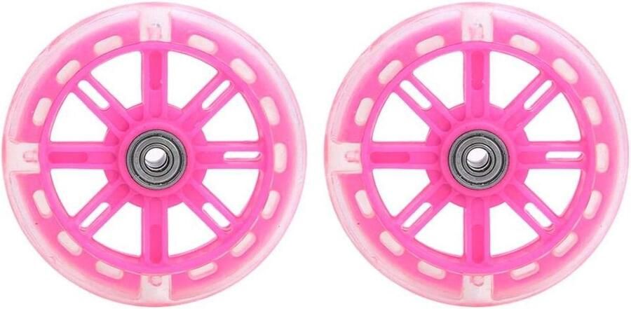 Kinderfiets zijwielen Hulpwielen Fietsen Leren Universele Pasvorm 115 cm Roze