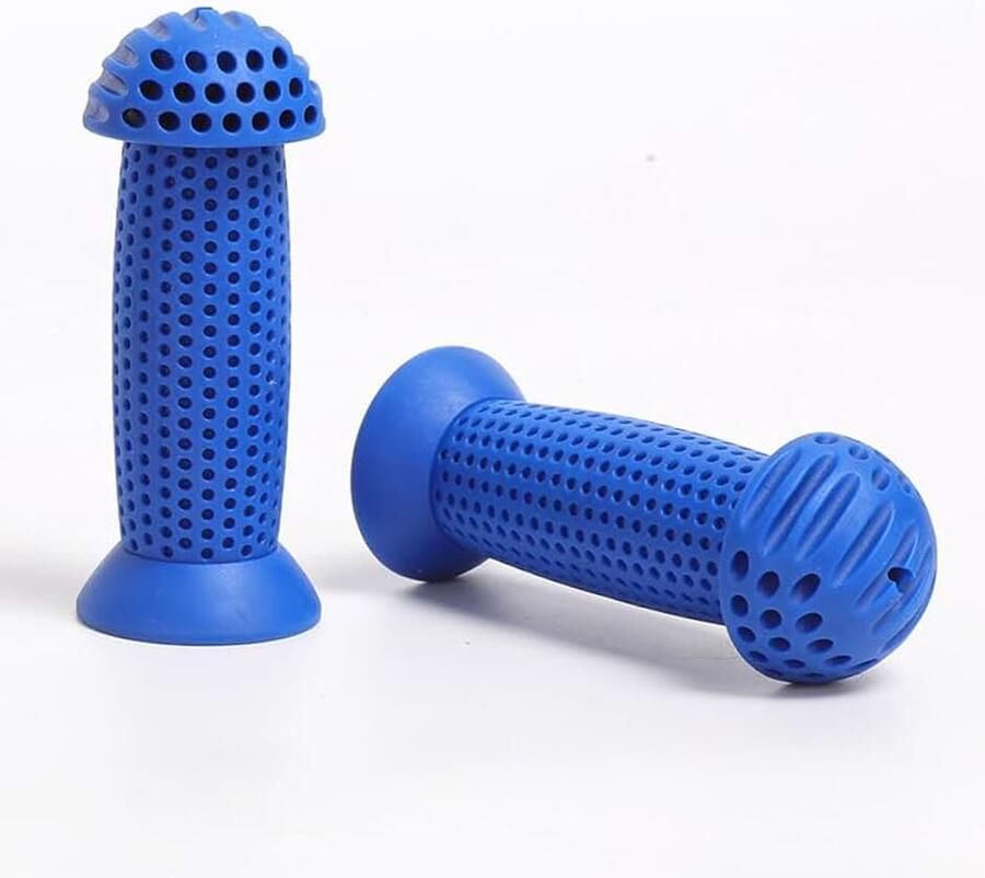 Kinderfietsgrepen fietsgrepen ergonomische rubberen fietsstuur antislip voor kinderfiets 1 paar stadsfiets 100 mm zwart