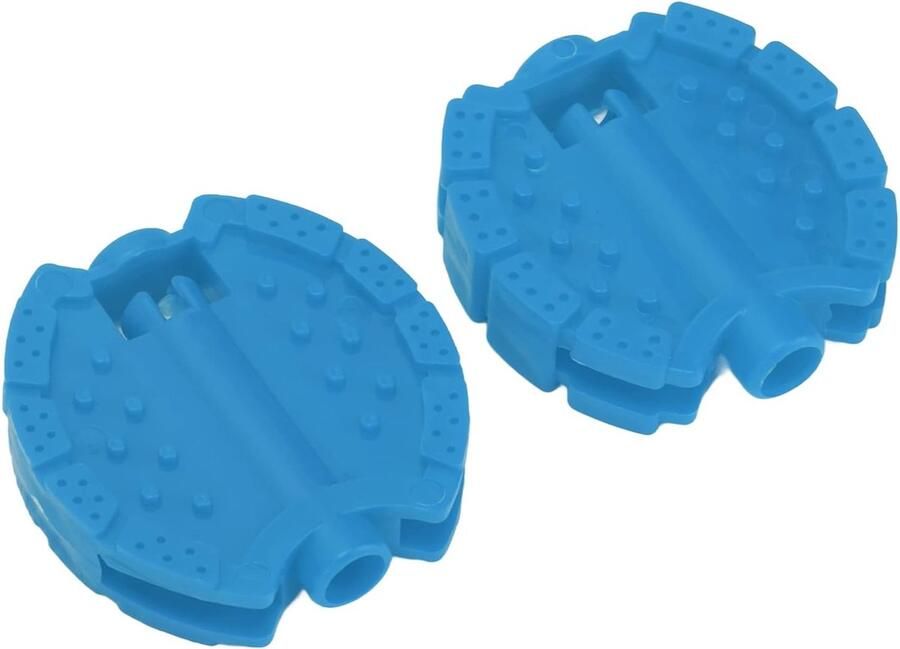 Kinderfietspedaal Plastic Driewieler Pedalen Vervanging Onderdelen Gemakkelijk Installatie 2 Stuks Meerdere Kleuren