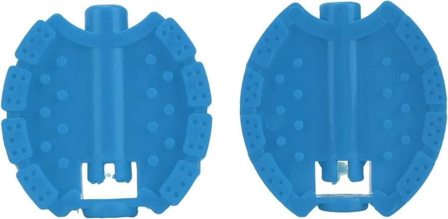 Kinderfietspedalen Driewieler accessoires Veilig Fietsen Anti-slip oppervlak 1 paar Blauw