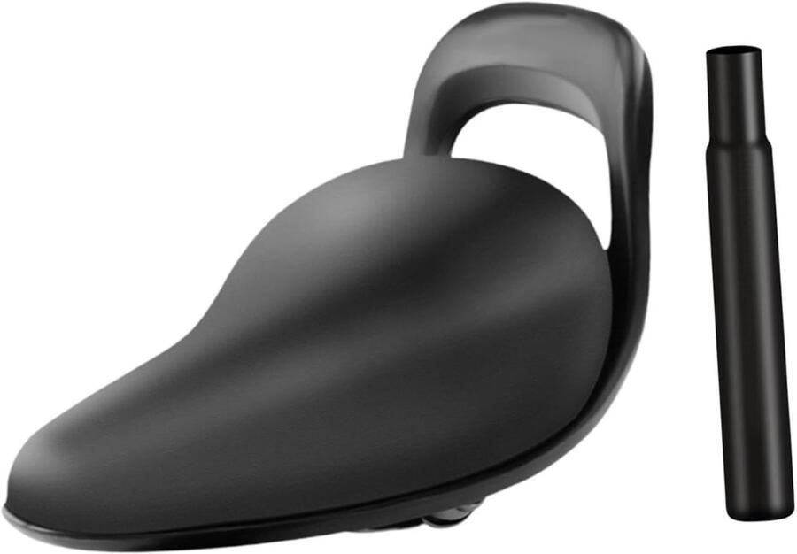 Kinderfietszadel Zadel kinderfiets Kind leren fietsen Afneembaar met slang 12 14 inch Zwart