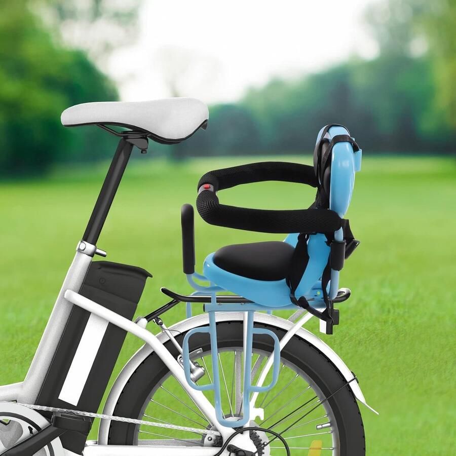 Kinderfietszitje fietszadel achter fiets kinderzitje met bredere voetsteun voor kinderen van 6 maanden tot 6 jaar voor vouwfietsen mountainbikes racefietsen e-bikes