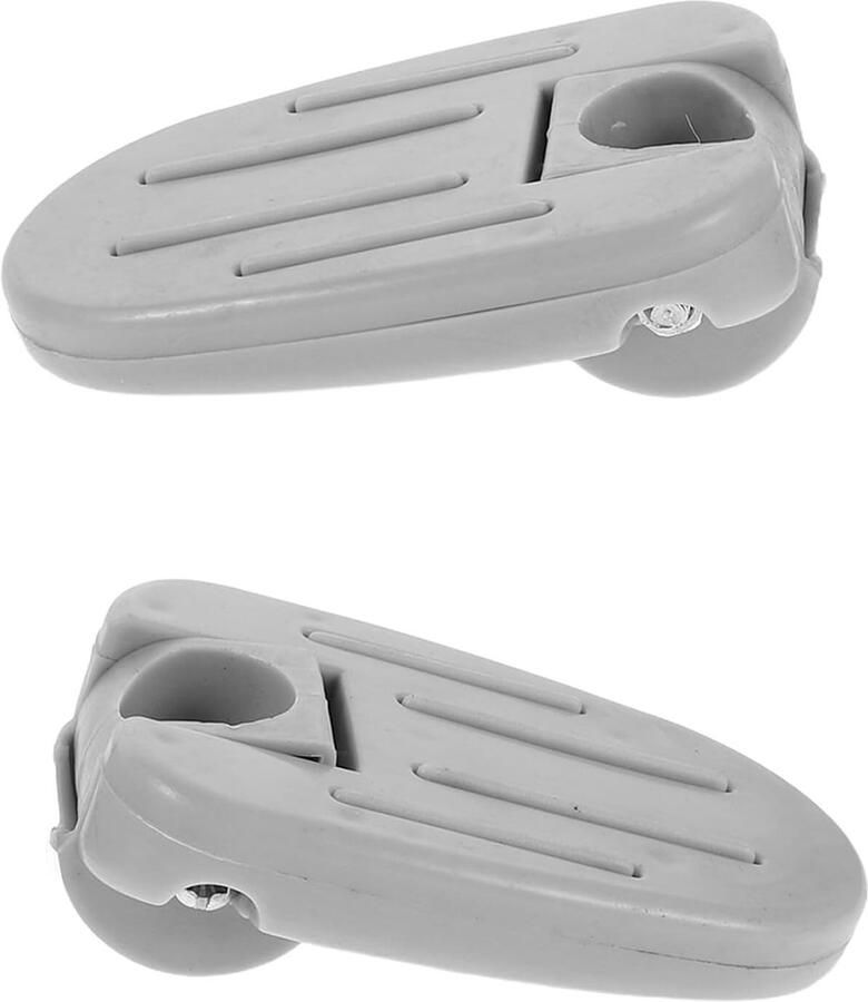 Kinderpedalen Set Fietspedalen Vervanging Kinderfiets Gebruik Duurzaam Kunststof 9.2x6.2x3.2cm Grijs