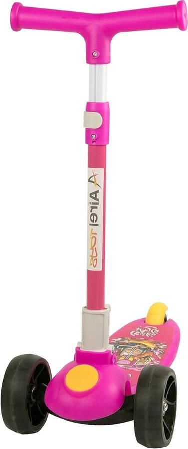 Kinderstep 3 Wiel Loopfiets Buiten Spelen Verstelbaar Stuur Tot 40 kg Violeta