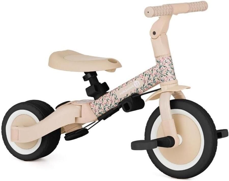 Kindertricycle 5-in-1 Loopfiets Skelter Kind Ontwikkeling Groeit Mee Met Kind 67 cm Roze