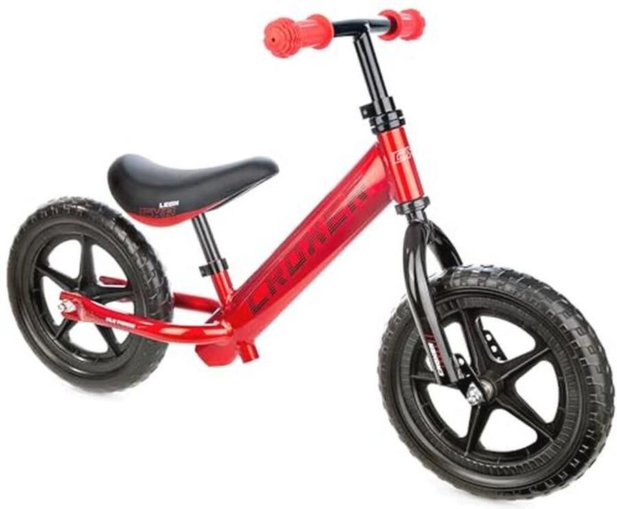 Lichtgewicht Kinderen Loopfiets met 12 Inch Wielen en Verstelbare Zadel en Stuur