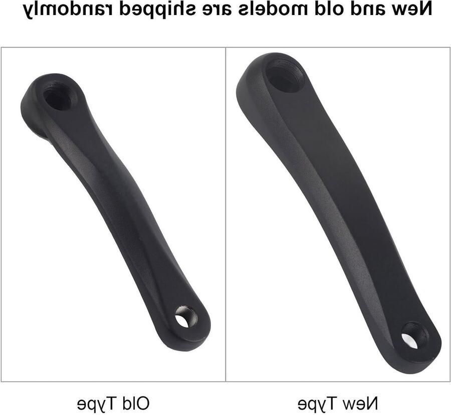 Links Crankarm 170mm van Aluminium voor Fietsen Vervangend Onderddeel voor Mountainbikes Lichtgewicht en Duurzaam