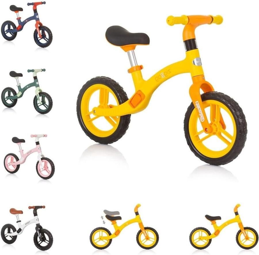 Loopfiets 12 inch Kindvriendelijke fiets Balans trainen Zadel in hoogte verstelbaar