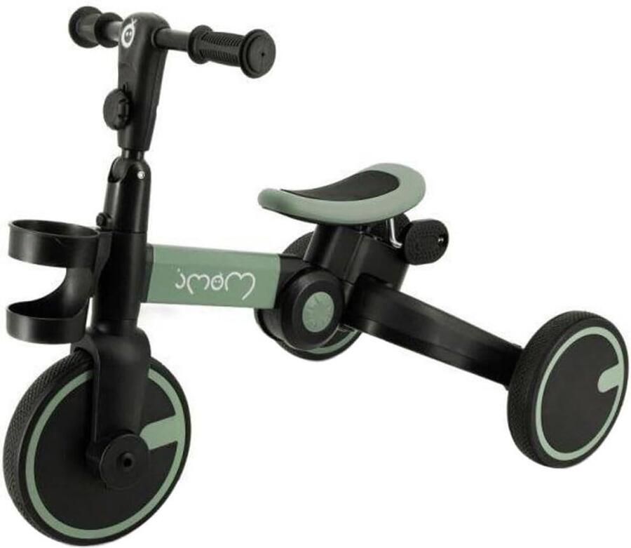 Loopfiets Driewieler Kinderfiets Motoriek Training 3-in-1 Ontwerp 6 inch Blauw