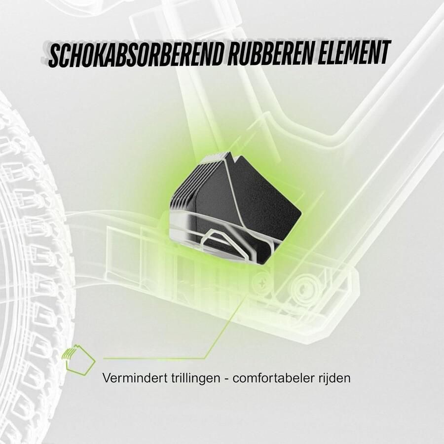 Loopfiets Kinderen Eerste Fiets Buiten Spelen Luchtbanden & Demping 12 Inch Zwart - Foto 2