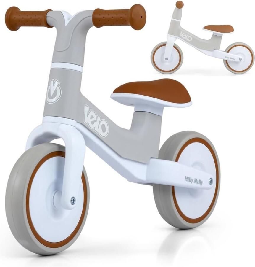 Loopfiets Kinderen Eerste Fiets Motoriek Ontwikkelen Lichtgewicht Frame 7 Inch Wielen Pastel Tinten
