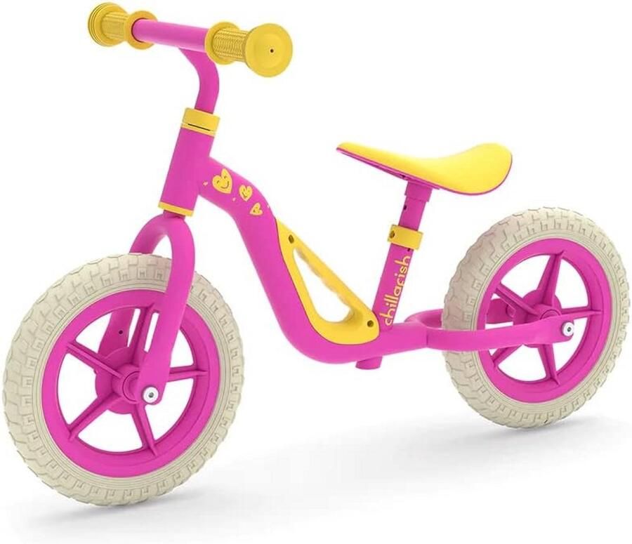 Loopfiets Kinderen Eerste Fiets Motoriek Trainen Lichtgewicht Frame 10 Inch Roze