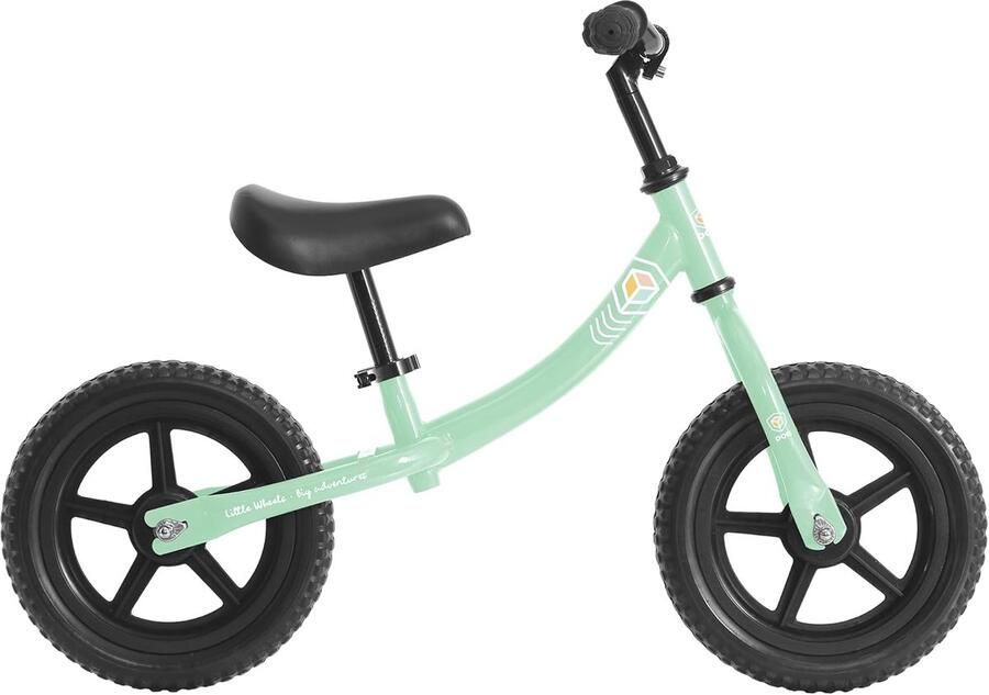 Loopfiets Loopfietsje Balansfiets Balans Leren Lichtgewicht Frame 305 cm Groen