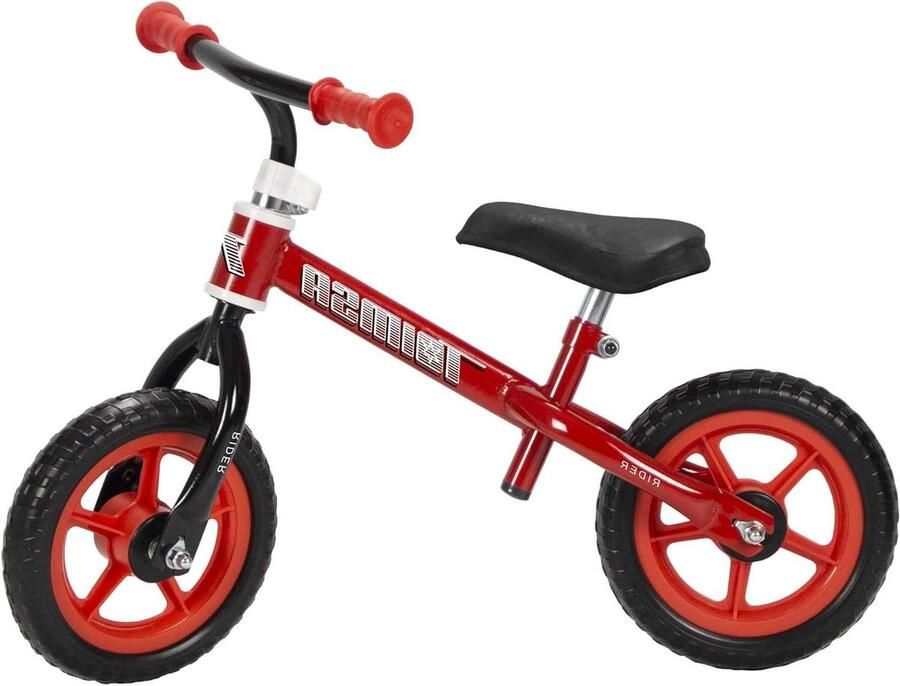 Loopfiets Loopfietsje Kinderfiets Eerste Fietservaring Stalen Frame 10 Inch Wielen Blauw
