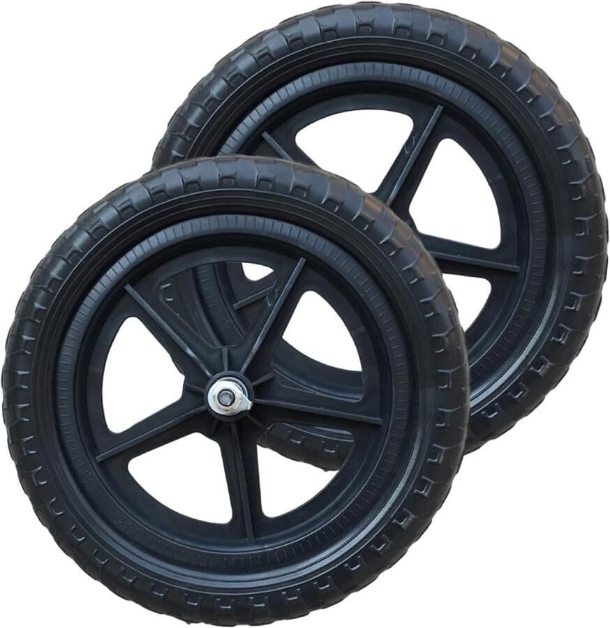 Loopfiets Wielen Kinderfiets Onderdelen Balans Verbeteren Lichtgewicht Duurzaam 11 Inch Zwart
