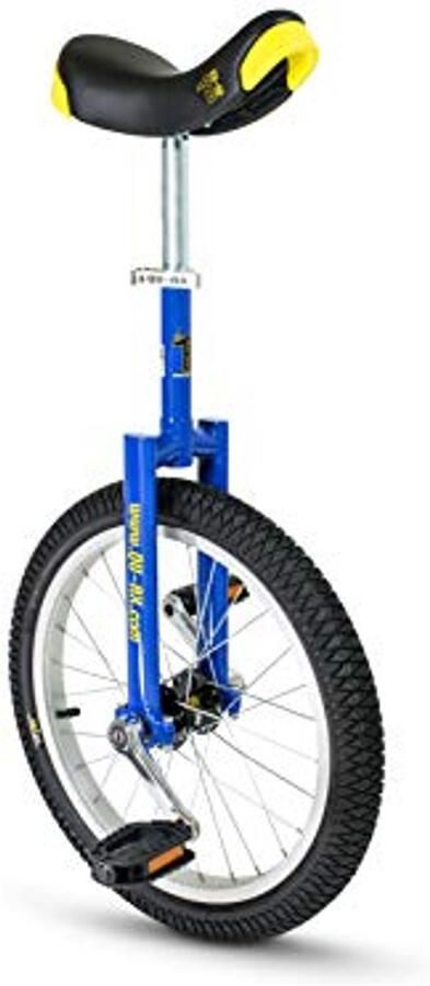 Luxe eenwieler voor volwassenen blauw één maat