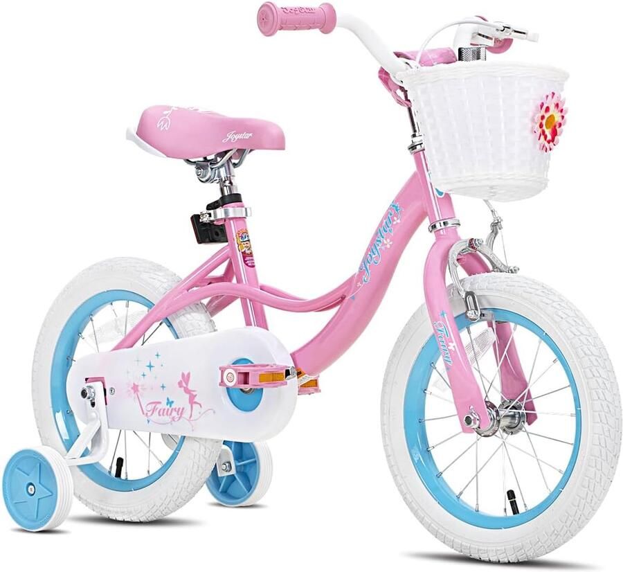 Kinderfiets 12 inch Meisjes 2 tot 4 Jaar met Zijwieltjes