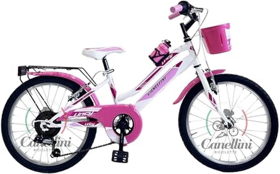 Meisjesfiets 20 inch MTB met 6 Versnellingen