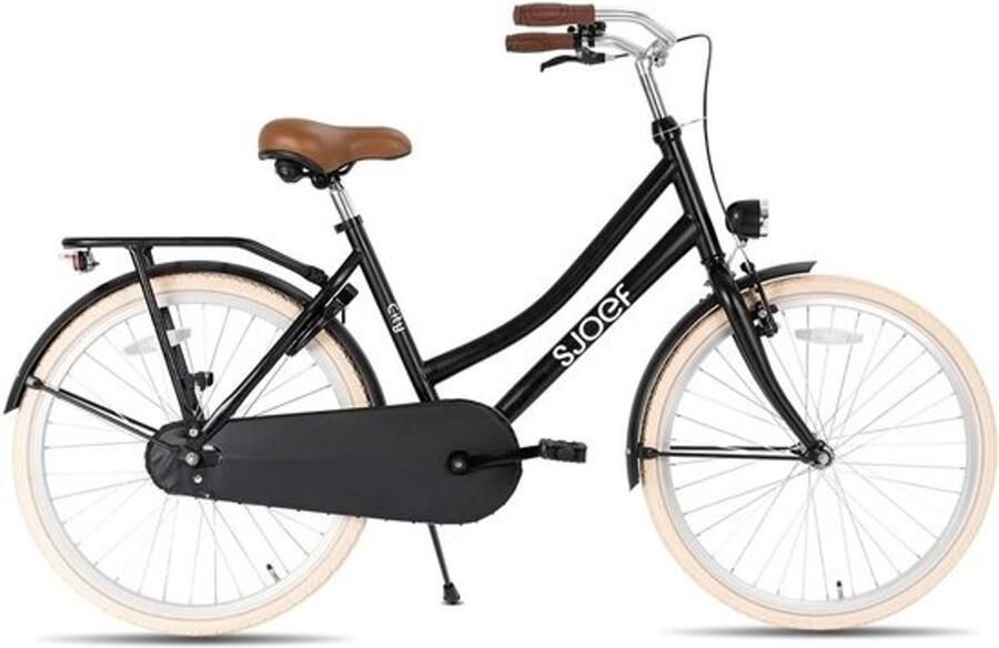 Meisjesfiets 24 inch Verstelbaar Zadel & Stuur Terugtraprem en Handrem