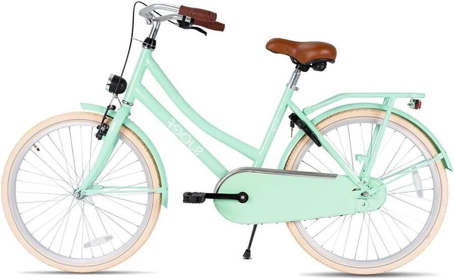 Meisjesfiets 26 inch Stadsfiets Kinder Dagelijks Fietsen Verstelbaar Zadel en Stuur 26 inch Turquoise