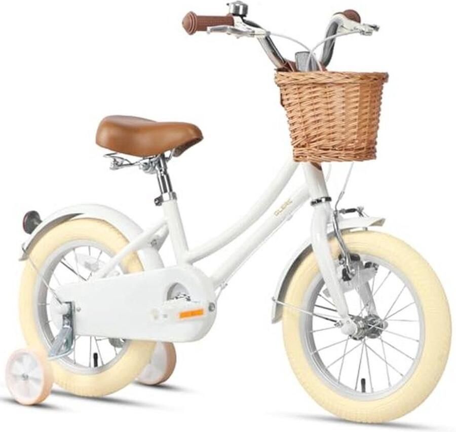 Meisjesfiets Met Mand Voor Kinderen 3-10 Jaar 12-20 Inch Met Bel En Steunwielen