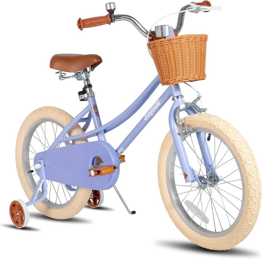 Meisjesfiets met Zijwieltjes 12-20 inch Kinderfiets voor Peuters en Jonge Kinderen Turquoise en Roze