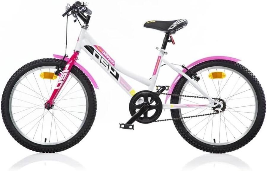 Meisjesfiets Mountainbike Kinderfiets Buiten Spelen Schijfremmen Voor 20 Inch Roze