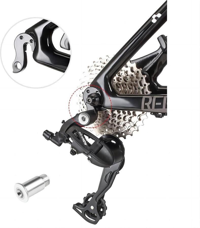 Mimoke Rear wheel rear wheel 7 8 9 speed rear wheel transmission bicycle derailleur for MTB BMX and road bike ShopVlot