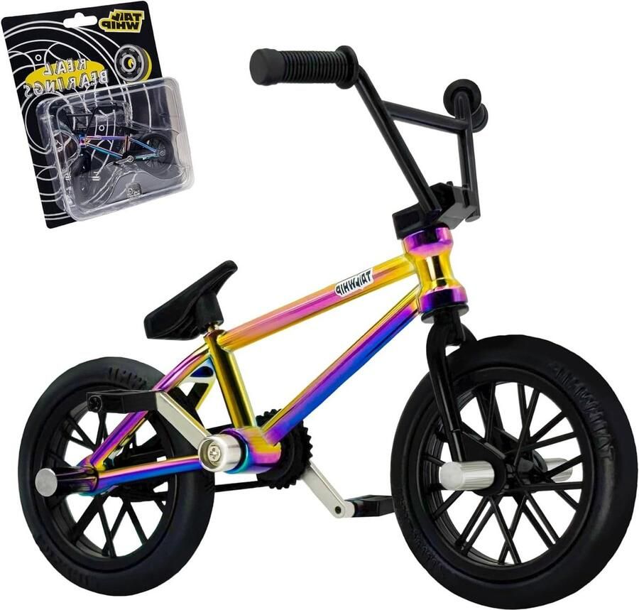 Mini BMX Speelgoed Vingerfiets Mini Bike Coole Trucs Uitvoeren Echte Metalen Kogellagers 1:18 Schaal Multicolor