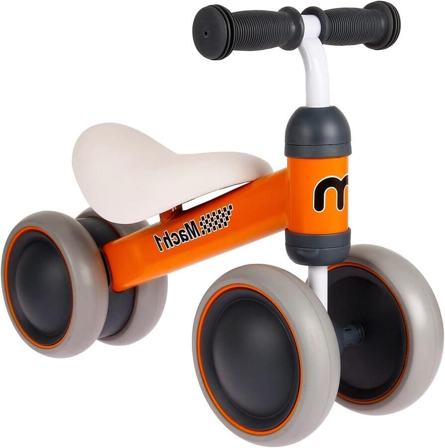 Mini loopfiets Eerste fiets Kinderen leren Stille zachte wielen 48 x 20 x 36 cm