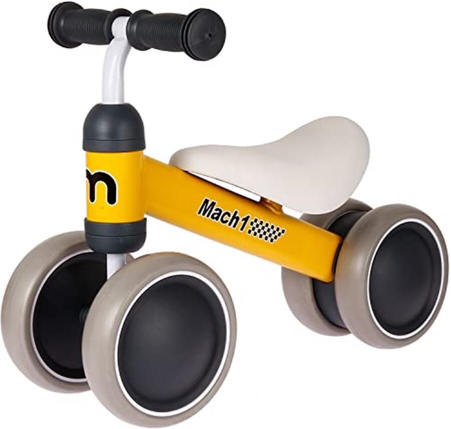 Mini loopfiets voor kinderen van 1-3 jaar met stille wielen