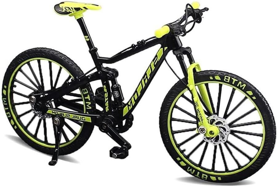 Mini Vinger Fiets Speelgoed Fiets BMX Vinger Coördinatie Trainen 1:10 Schaal Model 17 x 14 cm