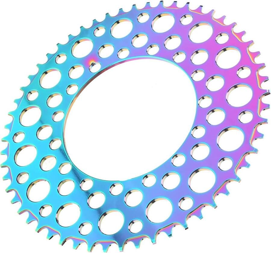 MK Stoer Fietskettingblad voor Vouwfiets Gladde Kleurvastheid Anti-corrosie Slijtvast Kleurrijk Kwalitatief materiaal