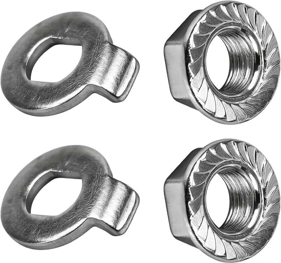 Motorbouten voor voorwiel voor elektrische step Schroeven en afstandhouders voor voorwiel voor Xiaomi M365 1s Pro Pro2 moer motormoer