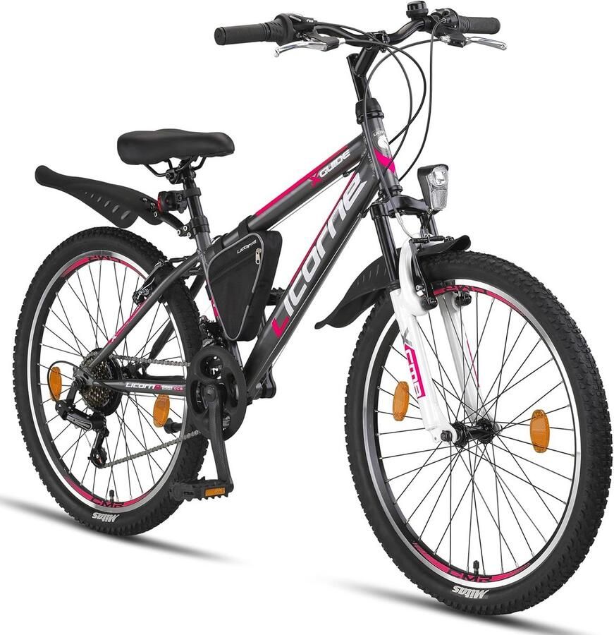 Mountainbike 20 24 en 26 inch voor en 21 Versnellingen