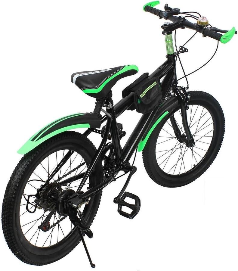 Mountainbike 20 inch ATB Fiets Buiten Fietsen Verstelbaar Zadel 20 Zoll Groen