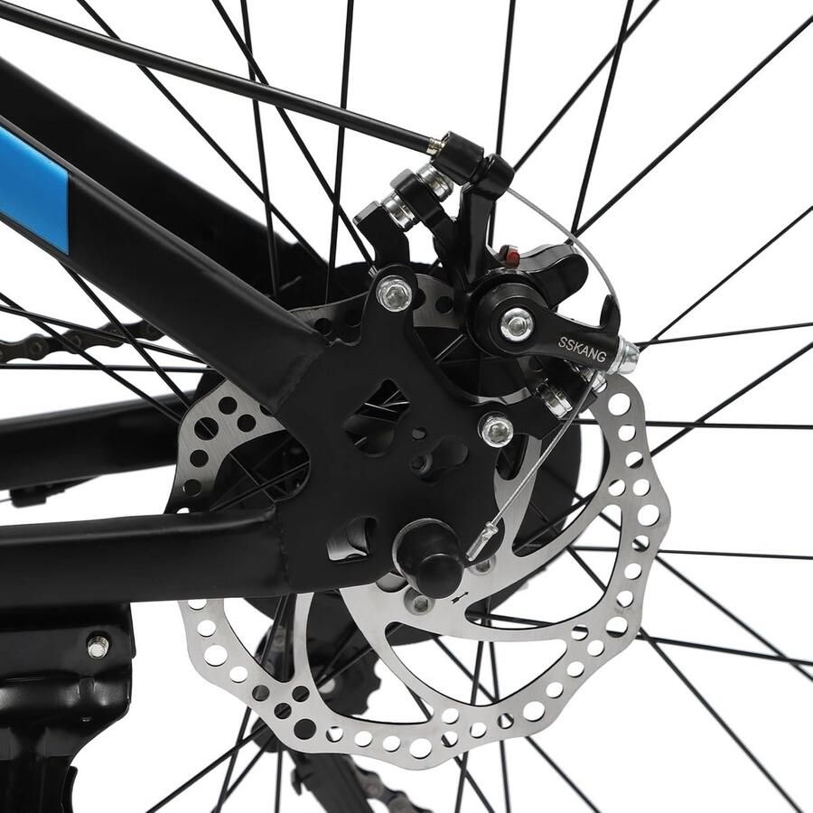 Mountainbike 26 Inch Fiets Buiten Fietsen 21 Versnellingen 26 Inch Blauw