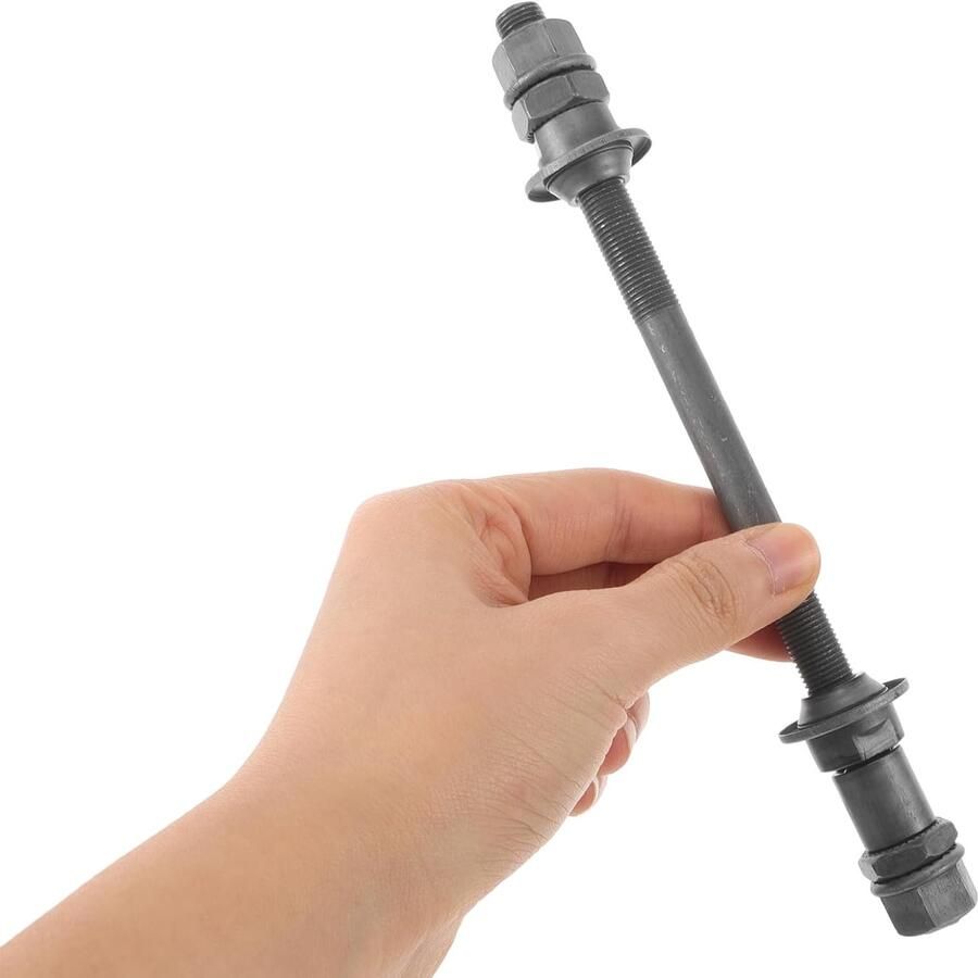 Mountainbike achteras 180 mm titanium legering hoge belastbaarheid veilig en stabiel rijgevoel m-winkel