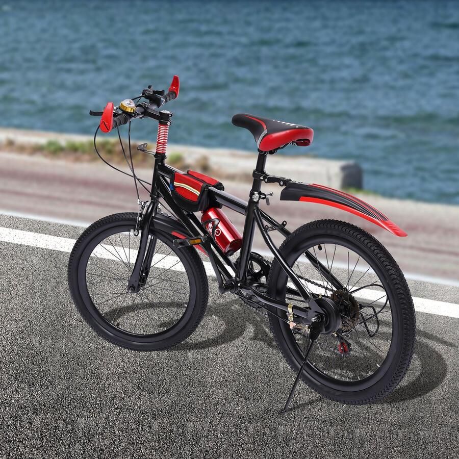 Mountainbike Hardtail 20 Inch 21 Versnellingen Shi o Twist Shifting Lichtgewicht 12.7 Kg Voor En