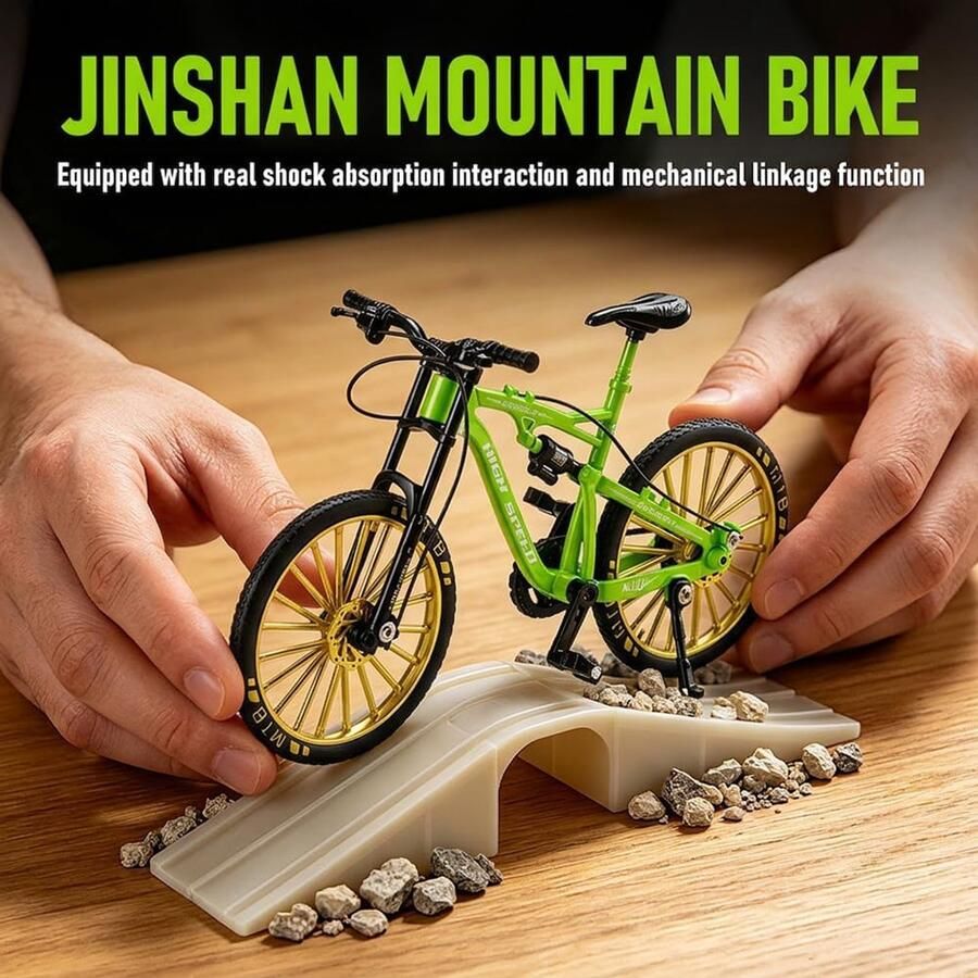 Mountainbike-model 1:10 vingerfiets MTB