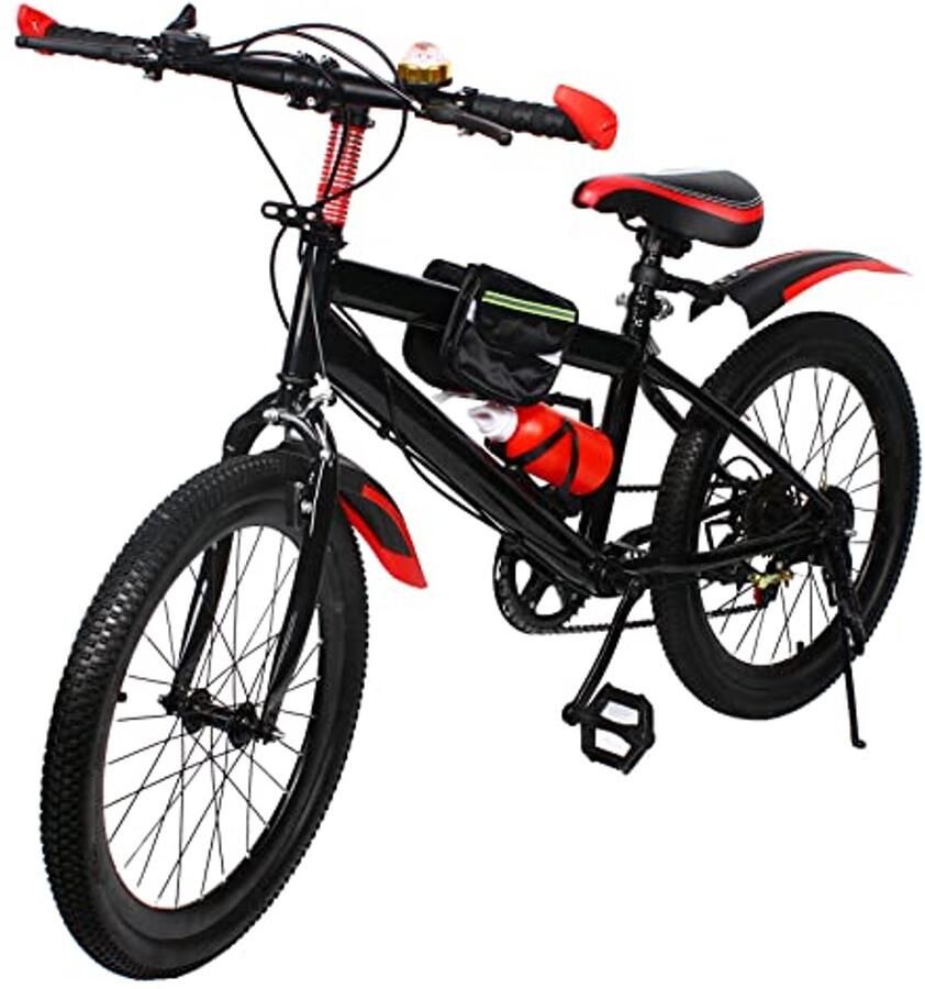 Mountainbike voor kinderen 20 inch met 7 versnellingen en spatborden