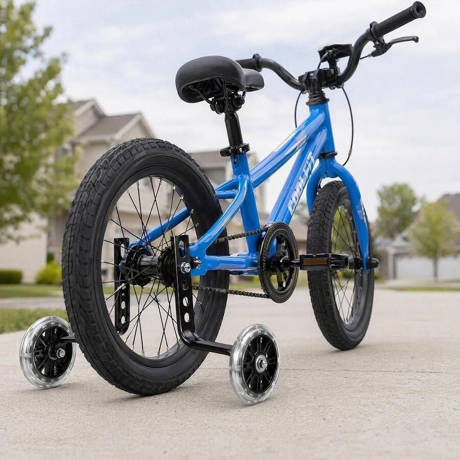 Ondersteuningswielen voor kinderfietsen hulpwielen voor 12 tot 20 inch fietsen veilig en stabiel rijden