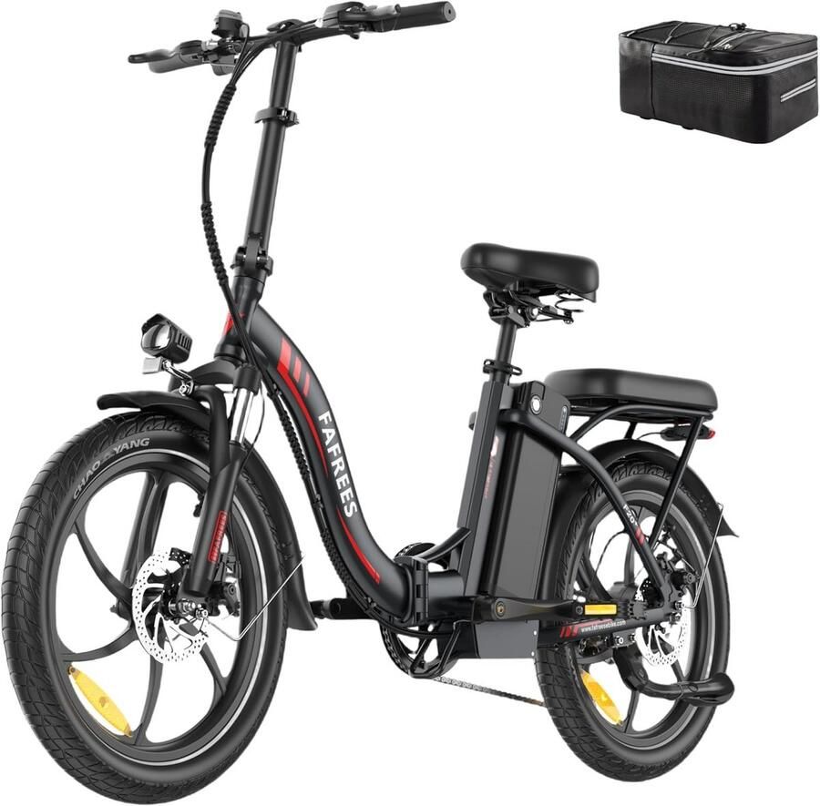 Opvouwbare 20 inch elektrische fiets E-MTB met 250W motor en 20Ah batterij - Foto 1