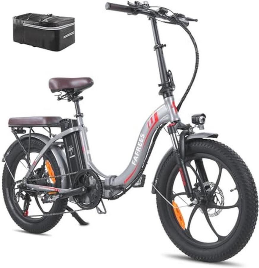 Opvouwbare Elektrische Fiets 20 Inch Krachtige E-bike met Lange Actieradius