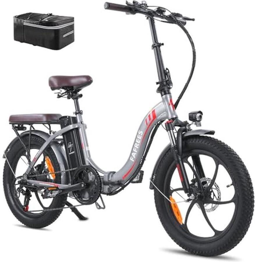 Opvouwbare Elektrische Fiets 20 Inch Krachtige E-bike met Lange Actieradius