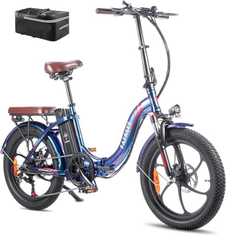 Opvouwbare elektrische fiets 20 inch met krachtige 250W motor en lange accu levensduur