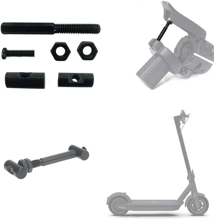 Paalschroevenset voor Segway Ninebot Max G30 G30D accessoires elektrische scooter reserveonderdelen duurzaam anti-roest